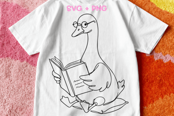 Adding Personality to Creative Projects: The Rise of the Bookworm Goose SVG PNG and Silly Goose Read Designs